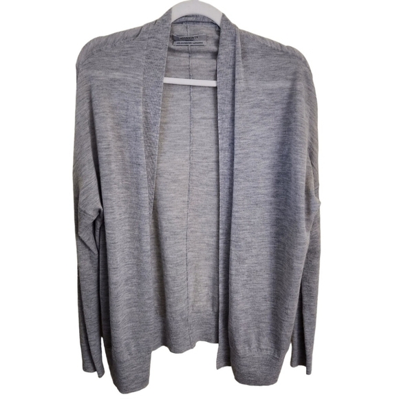 All Saints Superfine Cashmere Gray Shrug Size M - Picture 1 of 4